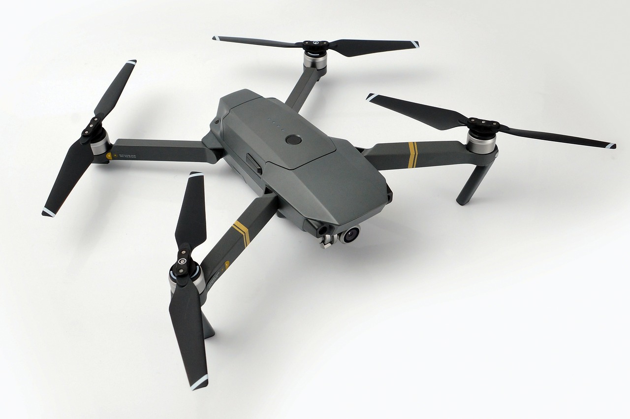 Skyview Pro 4K Faltdrohne inkl. 3-Achsen Gimbal (Grau - Ultra HD - GPS - 30 Min. Flugzeit)