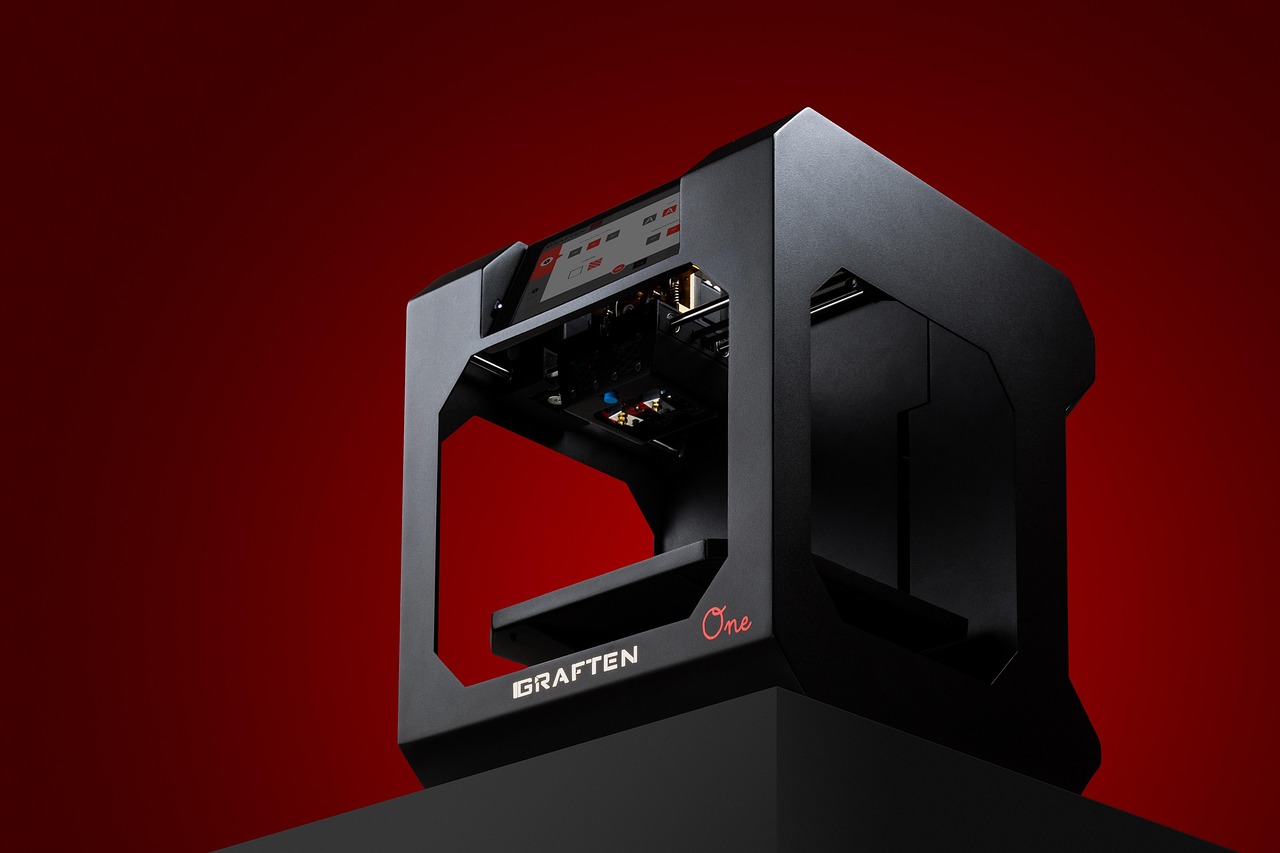 Graften One M2 Hochleistungs-3D-Drucker (Schwarz - Dual-Extruder-Option - WiFi - Touchdisplay)