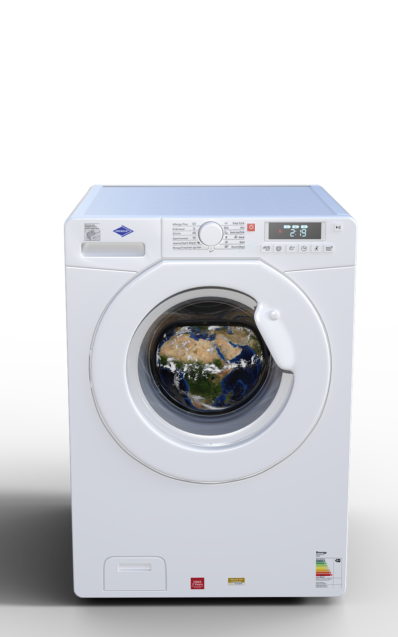 AquaGlobe 8000 Frontlader-Waschmaschine (Weiß - 8kg - 1400 U/Min - Energieklasse A+++ - Öko-Inverter)